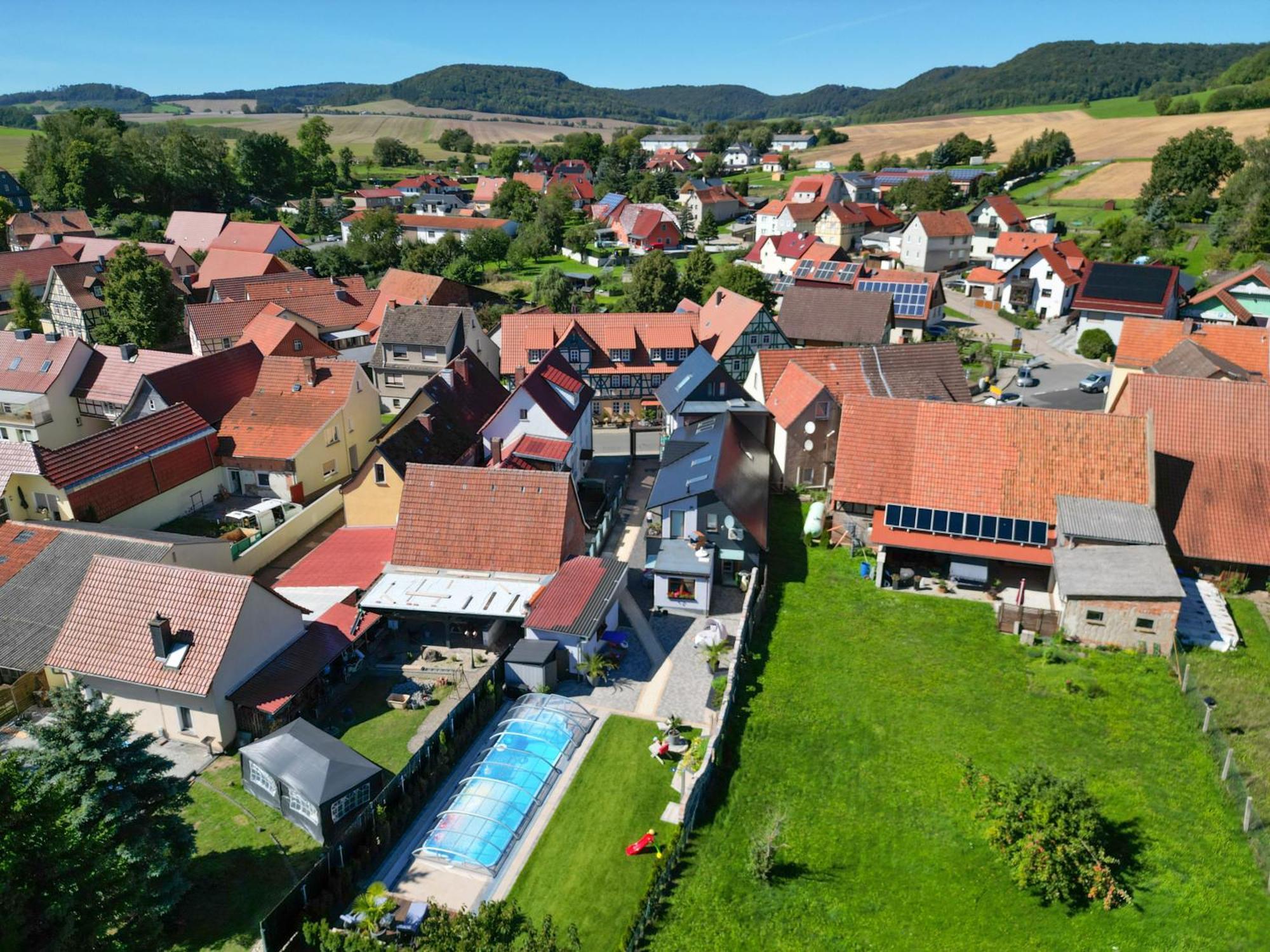 Pension Zur Krone Martinfeld Kültér fotó